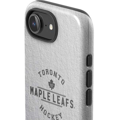 NHL Toronto Maple Leafs Black Text iPhone 16e Impact Case