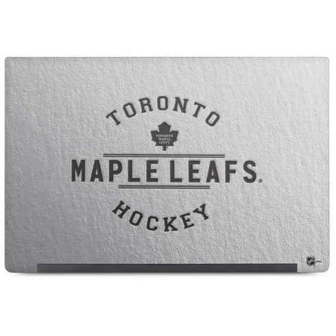 NHL Toronto Maple Leafs Black Text Dell Latitude Skin