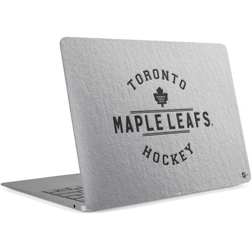 NHL Toronto Maple Leafs Black Text Apple MacBook Air Skin