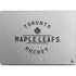 NHL Toronto Maple Leafs Black Text Apple MacBook Pro 14-inch Skin