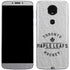 NHL Toronto Maple Leafs Black Text Moto E5 Plus Skin