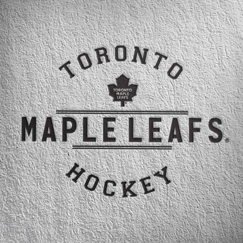 NHL Toronto Maple Leafs Black Text Moto G6 Skin