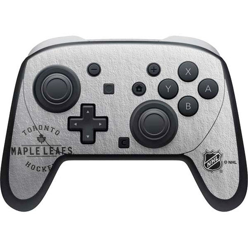 NHL Toronto Maple Leafs Black Text Nintendo Switch 2 (2025) Pro Controller Skin