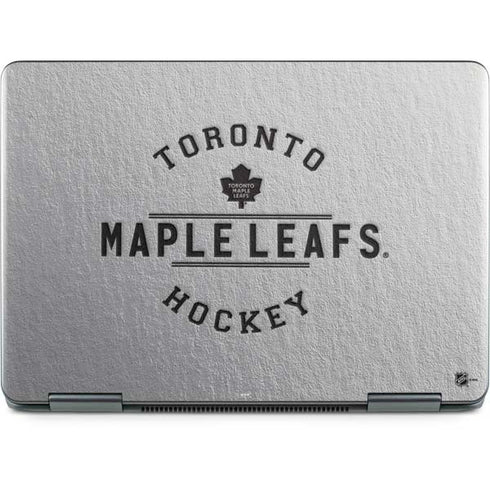 NHL Toronto Maple Leafs Black Text Notebook 9 Pro 13in (2017) Skin