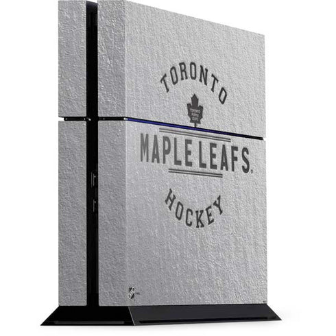 NHL Toronto Maple Leafs Black Text PlayStation PS4 Skins