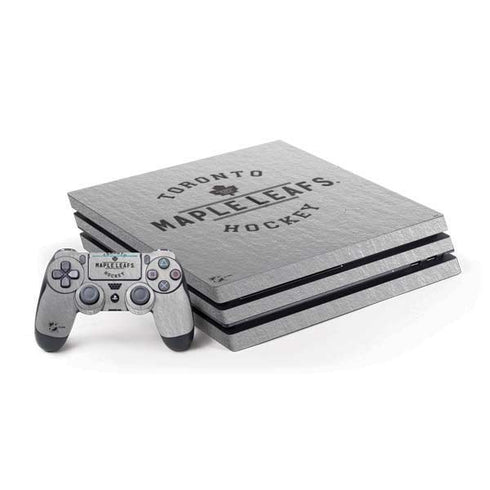 NHL Toronto Maple Leafs Black Text PlayStation PS4 Skins