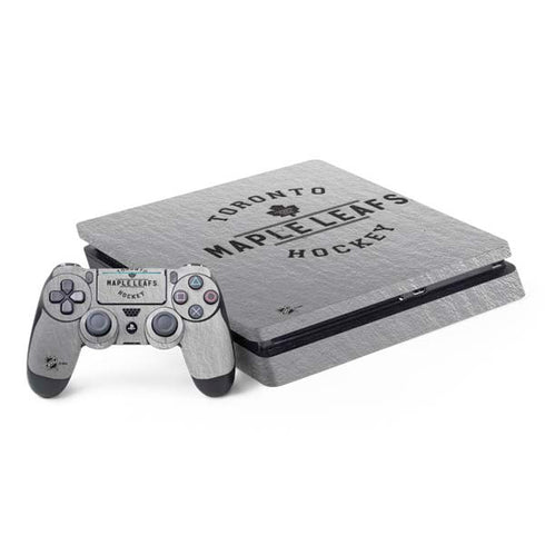 NHL Toronto Maple Leafs Black Text PlayStation PS4 Skins