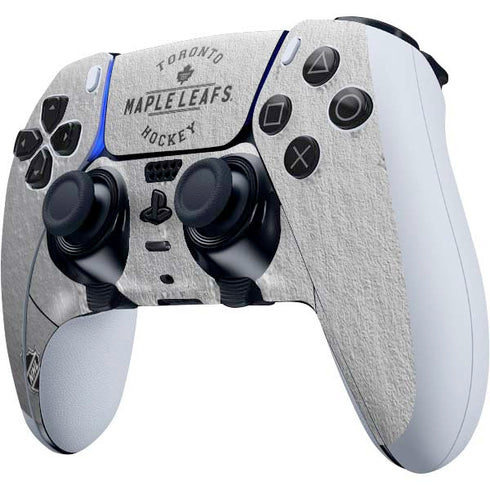 NHL Toronto Maple Leafs Black Text PS5 DualSense Edge Pro Controller Skin
