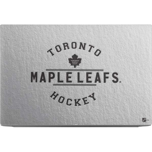 NHL Toronto Maple Leafs Black Text Dell XPS Skin