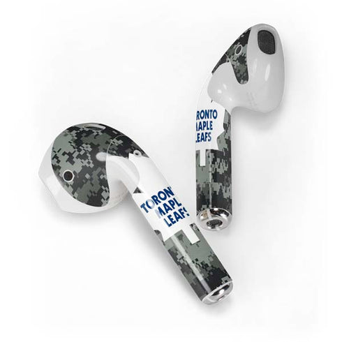 NHL Toronto Maple Leafs Camo Apple AirPods Skin