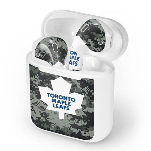 NHL Toronto Maple Leafs Camo Apple AirPods Skin