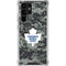 NHL Toronto Maple Leafs Camo Galaxy S23 Ultra Clear Case