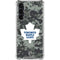 NHL Toronto Maple Leafs Camo Galaxy S24 FE Clear Case