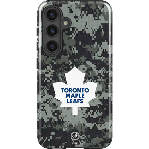 NHL Toronto Maple Leafs Camo Galaxy S25 Impact Case