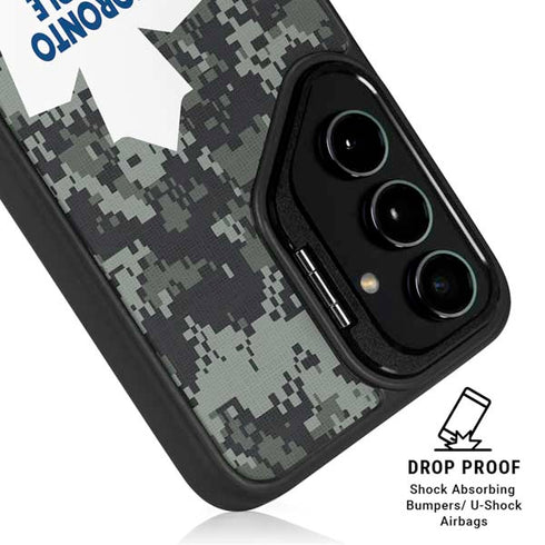 NHL Toronto Maple Leafs Camo Galaxy S25 Kickstand Case