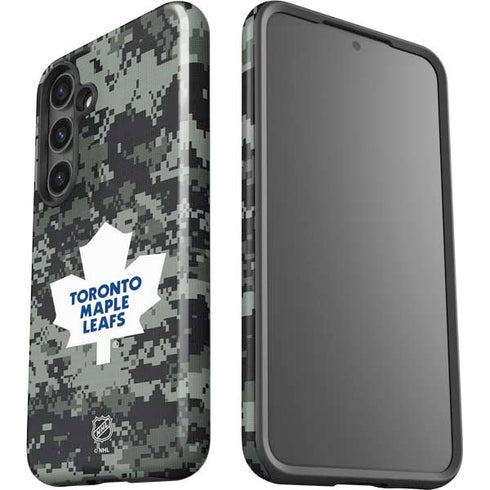 NHL Toronto Maple Leafs Camo Galaxy S25 Plus Impact Case