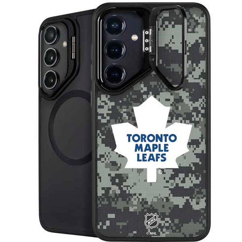 NHL Toronto Maple Leafs Camo Galaxy S25 Plus Kickstand Case