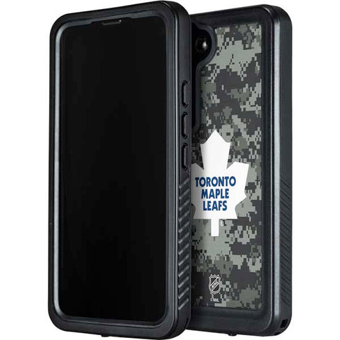 NHL Toronto Maple Leafs Camo Galaxy S24 Plus Waterproof Case