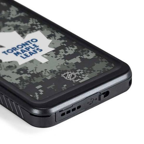 NHL Toronto Maple Leafs Camo Galaxy S24 Plus Waterproof Case