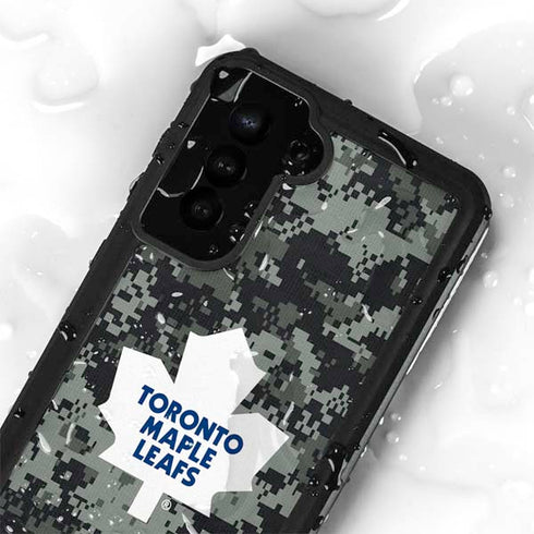 NHL Toronto Maple Leafs Camo Galaxy S24 Plus Waterproof Case