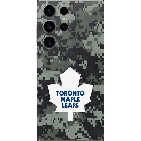NHL Toronto Maple Leafs Camo Galaxy S25 Ultra Skin