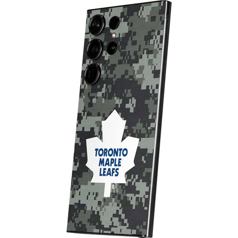 NHL Toronto Maple Leafs Camo Galaxy S24 Ultra Skin