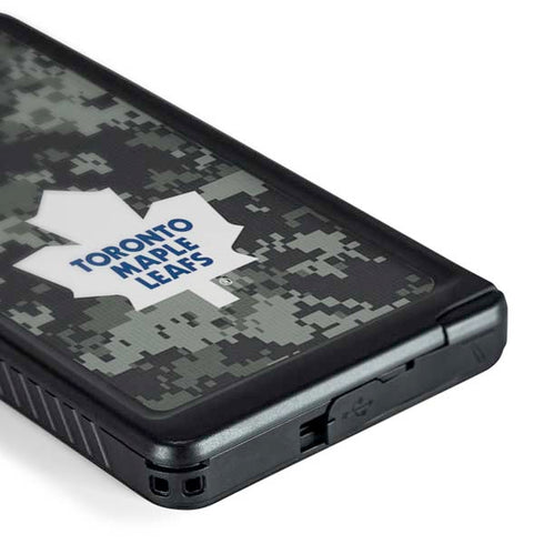 NHL Toronto Maple Leafs Camo Galaxy S24 Ultra Waterproof Case