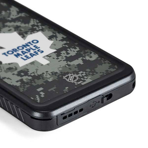 NHL Toronto Maple Leafs Camo Galaxy S24 Waterproof Case