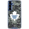 NHL Toronto Maple Leafs Camo Galaxy S25 Clear Case