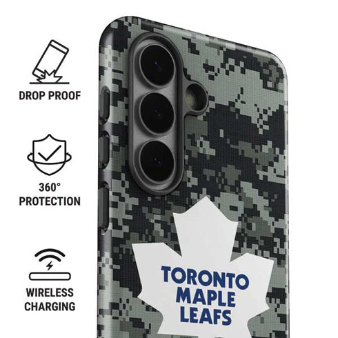 NHL Toronto Maple Leafs Camo Galaxy S26 Impact Case