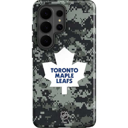 NHL Toronto Maple Leafs Camo Galaxy S26 Ultra Impact Case