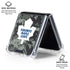 NHL Toronto Maple Leafs Camo Galaxy Z Flip6 Clear Case