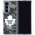 NHL Toronto Maple Leafs Camo Galaxy Z Fold5 5G Clear Case