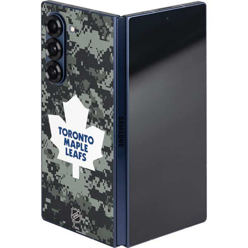 NHL Toronto Maple Leafs Camo Galaxy Z Fold6 Skin