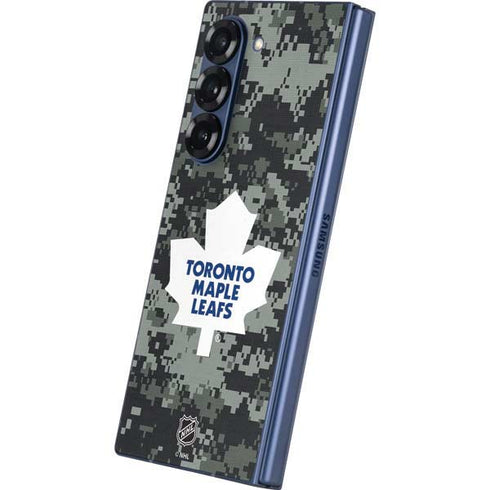 NHL Toronto Maple Leafs Camo Galaxy Z Fold6 Skin