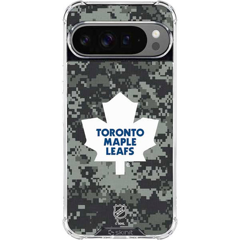 NHL Toronto Maple Leafs Camo Google Pixel 10 Pro XL Clear Case