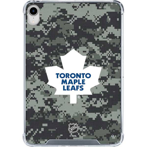 NHL Toronto Maple Leafs Camo iPad 11th Gen (2025) Clear Case