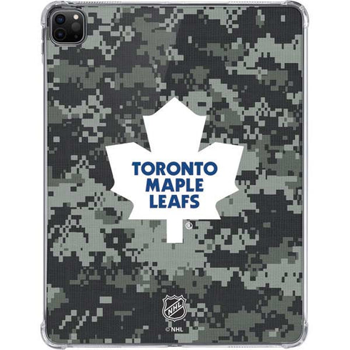 NHL Toronto Maple Leafs Camo iPad Pro 11in (2024) Clear Case