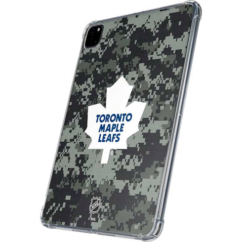 NHL Toronto Maple Leafs Camo iPad Pro 11in (2024) Clear Case