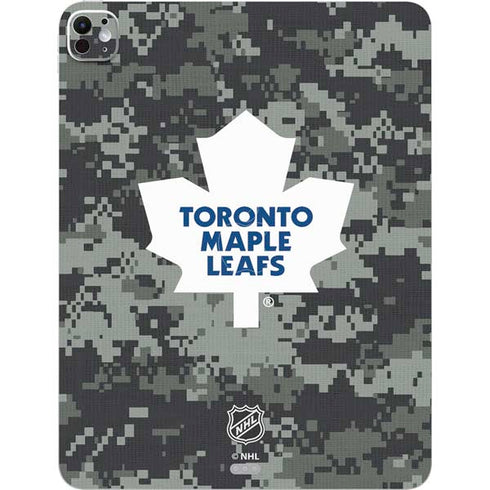 NHL Toronto Maple Leafs Camo iPad Pro 13in M4 (2024) Skin