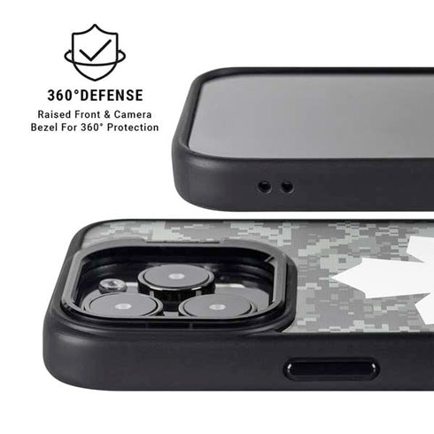 NHL Toronto Maple Leafs Camo iPhone 13 Pro Max Kickstand Case