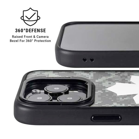 NHL Toronto Maple Leafs Camo iPhone 14 Pro Kickstand Case