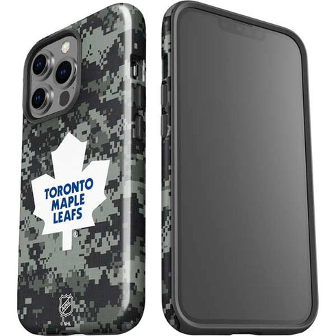 NHL Toronto Maple Leafs Camo iPhone 15 Pro Impact Case