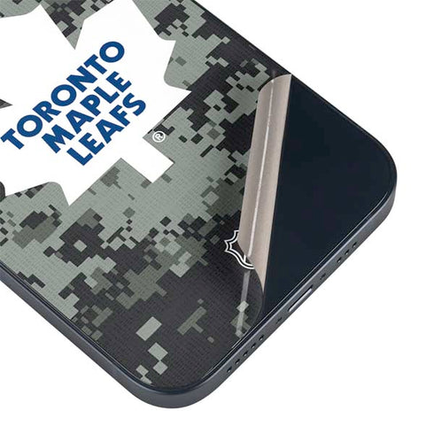 NHL Toronto Maple Leafs Camo iPhone 15 Skin