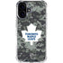 NHL Toronto Maple Leafs Camo iPhone 16 Clear Case