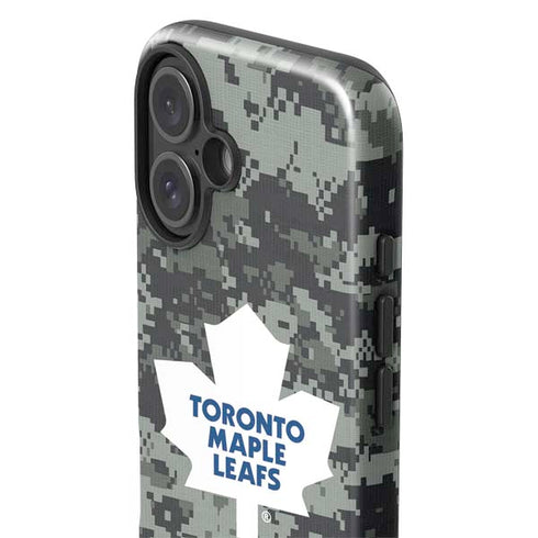 NHL Toronto Maple Leafs Camo iPhone 16 Plus Impact Case
