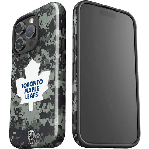 NHL Toronto Maple Leafs Camo iPhone 16 Pro Impact Case