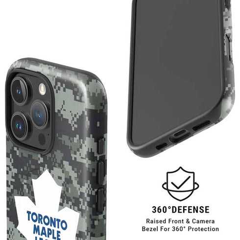 NHL Toronto Maple Leafs Camo iPhone 16 Pro Magsafe Impact Case