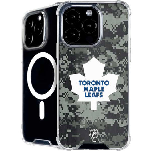 NHL Toronto Maple Leafs Camo iPhone 16 Pro Max MagSafe Case