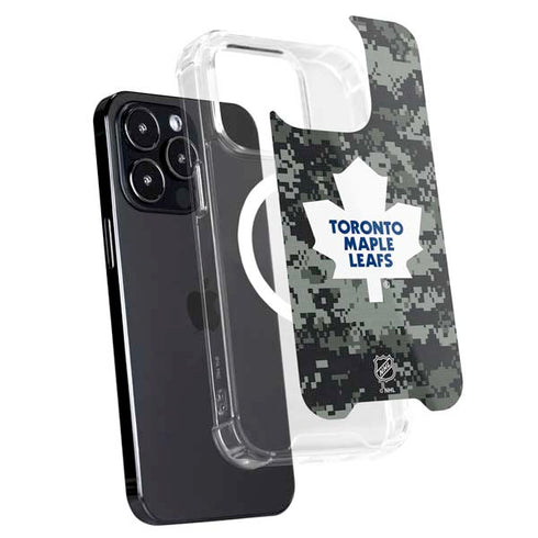 NHL Toronto Maple Leafs Camo iPhone 16 Pro Max MagSafe Case